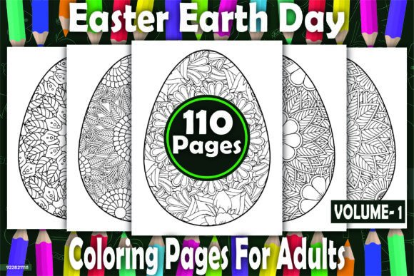 110 Easter Earth Day Coloring Pages