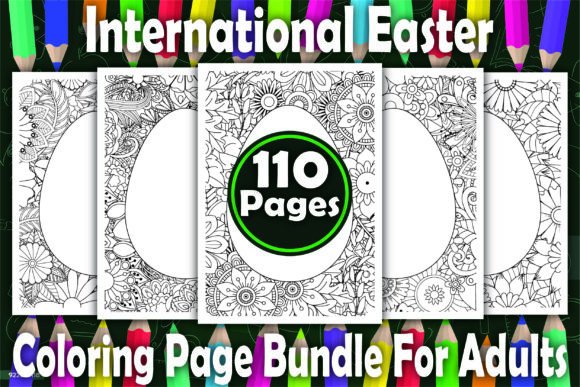 110 International Easter Coloring Pages: A Versatile Creative Resource for Global Audiences