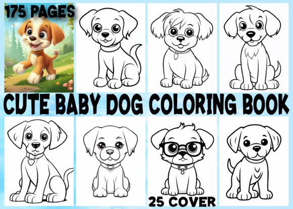 275 Cute Baby Dog Coloring Pages Kids