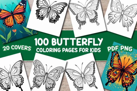 Butterfly Coloring Pages