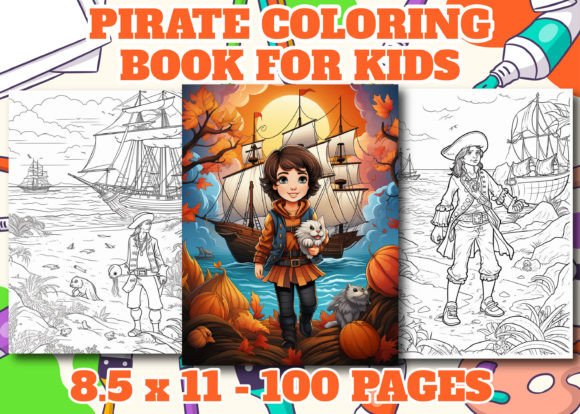 Pirate 1 Coloring Pages for Adults