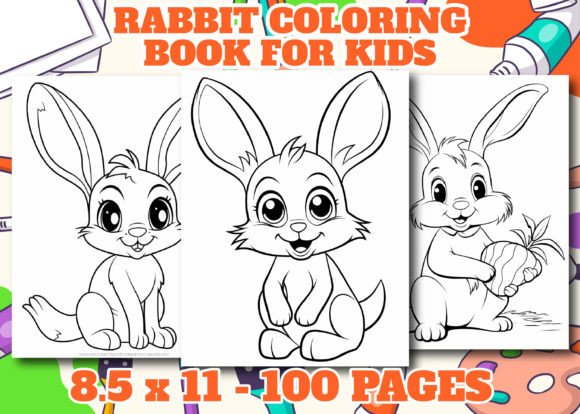 Rabbit Coloring Pages for Kids