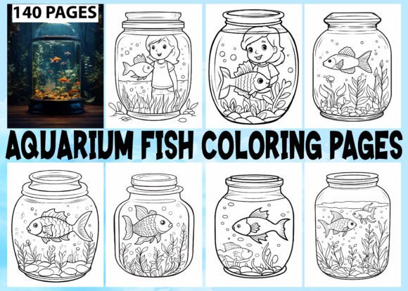 Why 140 Aquarium Fish Coloring Pages for Kids Is a Smart Choice for Your KDP Interior