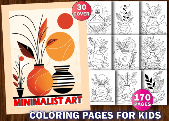Why a Minimalist Art Coloring Book Is the Perfect Creative Tool for Kids—and Adults—Aimed at KDP Publishers and Educators
